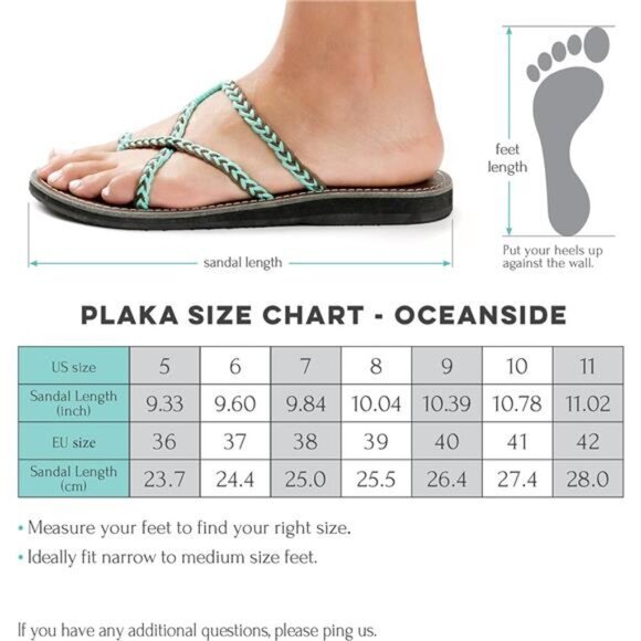 Flip Flops Sandals for Women Oceanside‎ - Picture 6 of 7